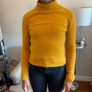 Mustard Yellow turtleneck